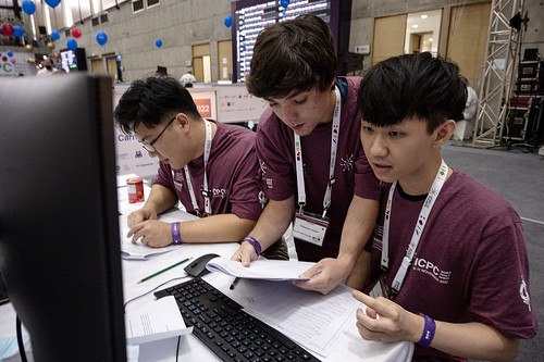 CMU's International Collegiate Programming Contest team of Zack Lee, Christopher Lambert and Andrew Yang finished seventh and earned a silver medal in the final competition held earlier this month in Bangladesh.